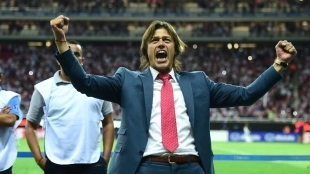 Matías Almeyda, the new coach of Sevilla