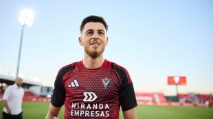 Alberto Reina, excapitán del Mirandés