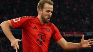 Harry Kane, striker for Bayern Munich.