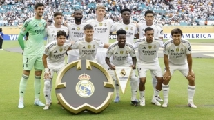 Real Madrid in the group stage of the Club World Cup.