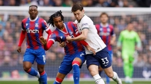 Partido de la Premier League que enfrenta al Crystal Palace contra el Tottenham
