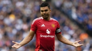 Casemiro no quiso irse del Manchester United / Goal