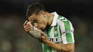 Antony, jugador del Manchester United que estuvo cedido en el Real Betis