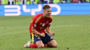 Dani Olmo, futbolista del Barcelona