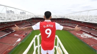 Presentation of Gabriel Jesus with Arsenal