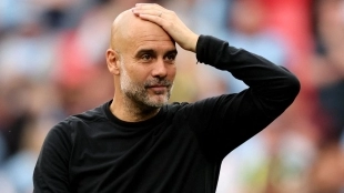 Pep Guardiola, entrenador del Manchester City desde 2016