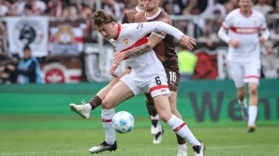 Angelo Stiller se aleja del Real Madrid / Record