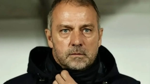 Un jugador del Barcelona, muy enfadado con Flick