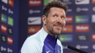 Diego Simeone, coach of Atlético de Madrid.