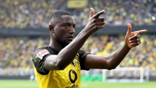 Serhou Guirassy, delantero del Borussia Dortmund