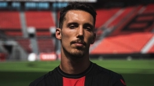 Grimaldo, left-back of Bayer Leverkusen