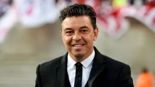 Marcelo Gallardo, coach of River Plate.