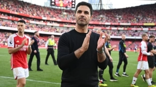 Mikel Arteta, entrenador del Arsenal