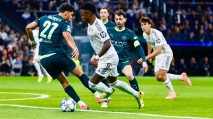 Vinicius en el Real Madrid - Manchester City