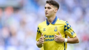 Mika Mármol, jugador de Las Palmas