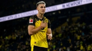Nico Schlotterbeck, central defender of Borussia Dortmund.