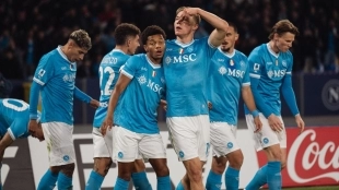 SSC Napoli prepara el fichaje de un atacante por 25 millones de euros