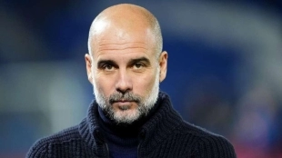 Pep Guardiola, entrenador del Manchester City desde 2016