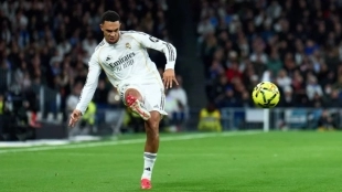 Trent Alexander-Arnold during a match with Real Madrid