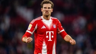 <p>Leon Goretzka, midfielder for Bayern Munich</p>