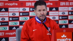 Diego Simeone, coach of Atletico Madrid.