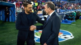 José Bordalás and Ángel Torres