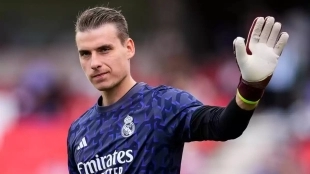 Real Madrid sets a price for Andriy Lunin