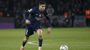 Achraf usa al Real Madrid para mejorar en el PSG / Eldesmarque