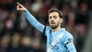 Bernardo Silva rechaza al Barcelona