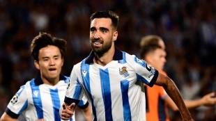 La Real Sociedad no asegura el futuro de Brais Méndez