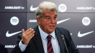 Laporta señala la prioridad del Barcelona