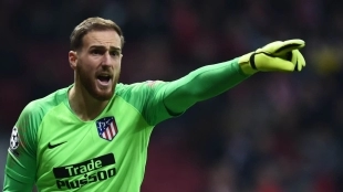 Oblak mete miedo en el Atlético de Madrid