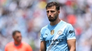 Ruben Dias con un pie fuera del Manchester City
