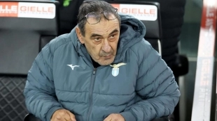 Maurizio Sarri, actual entrenador de la Lazio